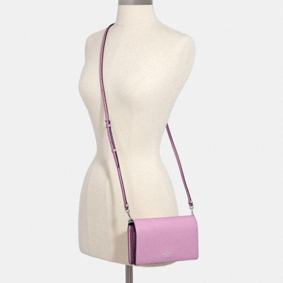 Price FIRM ✅NWT Coach Crossbody Violet Long Strap
